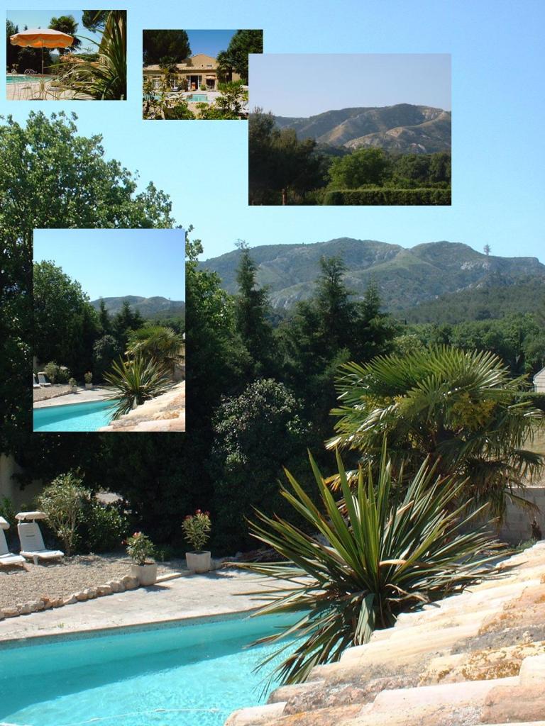 gite piscine  louer  saint remy de provence